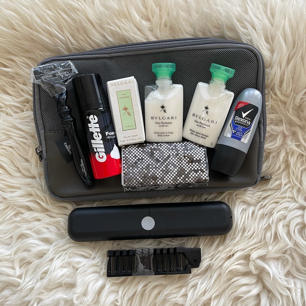 Bvlgari Men’s Travel Kit New